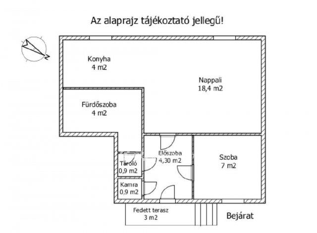 Eladó téglalakás, Győrött 38.9 M Ft, 1+1 szobás