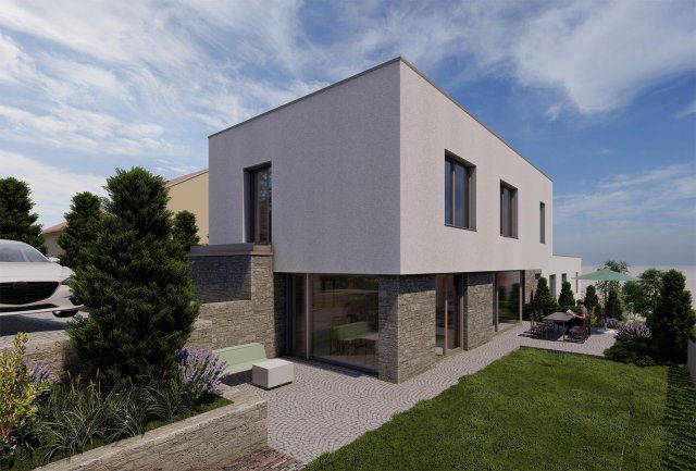 Eladó ikerház, Budaörsön 255 M Ft, 5 szobás