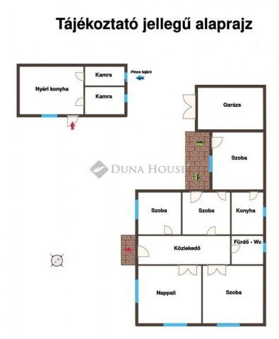 Eladó családi ház, Örkényen 49.5 M Ft, 5 szobás