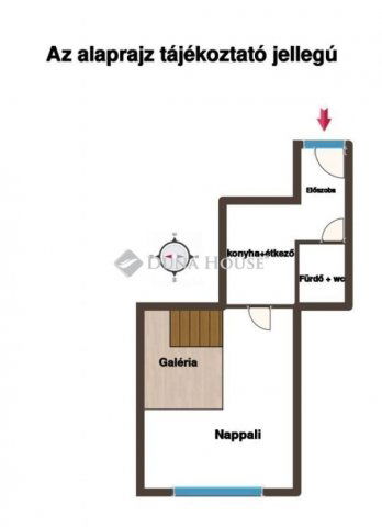 Eladó téglalakás, Budapesten, VIII. kerületben 42 M Ft, 1 szobás