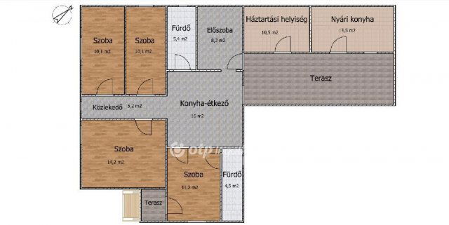 Eladó családi ház, Szalkszentmártonon 40 M Ft, 4 szobás