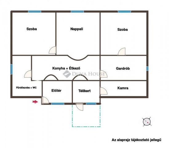 Eladó családi ház, Töttösön 55.9 M Ft, 4 szobás