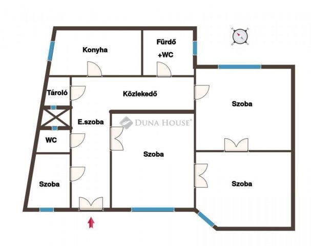 Eladó téglalakás, Budapesten, V. kerületben 189 M Ft, 4 szobás