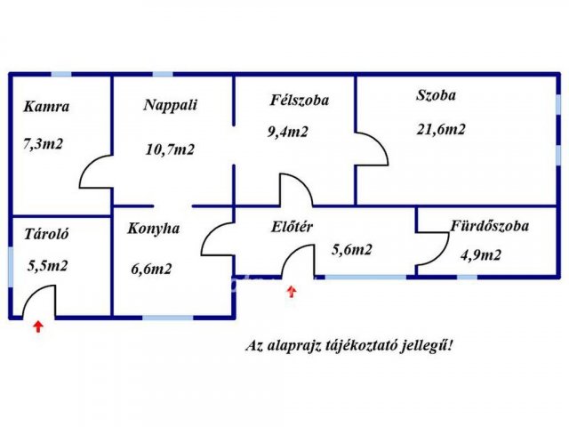 Eladó családi ház, Tiszaörsön 8.5 M Ft, 1+1 szobás