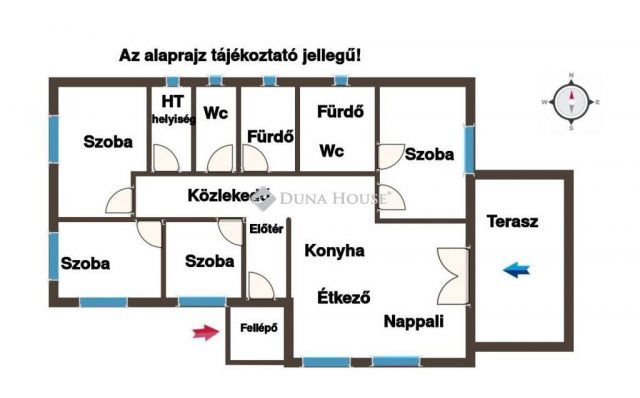 Eladó családi ház, Szigetbecsén 89.9 M Ft, 5 szobás
