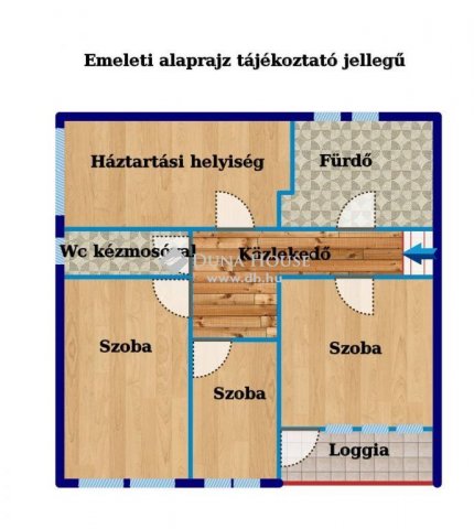 Eladó ikerház, Vasváron 70 M Ft, 4+1 szobás