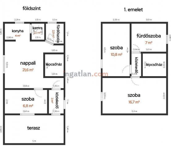 Eladó családi ház, Tiszakécskén 48.9 M Ft, 3 szobás