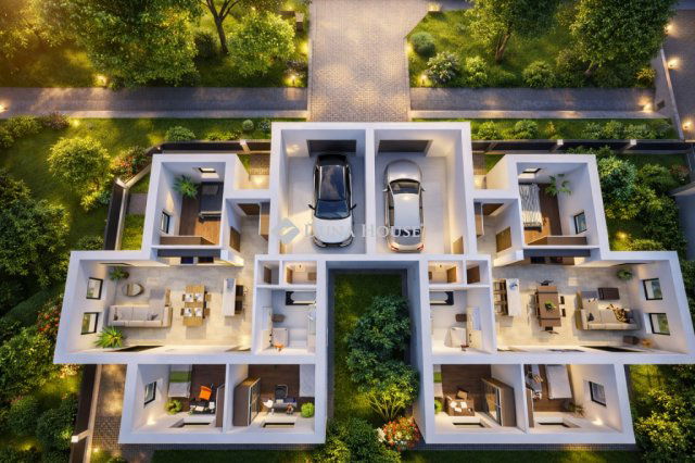 Eladó ikerház, Cegléden 84.9 M Ft, 4 szobás