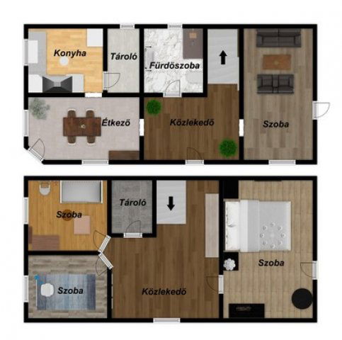 Eladó családi ház, Halmajon 32.99 M Ft, 4 szobás