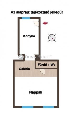 Eladó téglalakás, Budapesten, VII. kerületben 61 M Ft, 1 szobás