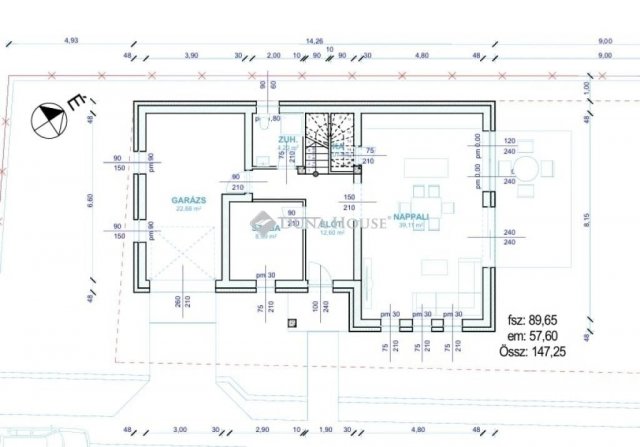 Eladó ikerház, Gyálon 144.9 M Ft, 5 szobás