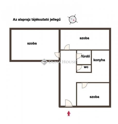 Eladó panellakás, Szegeden 58 M Ft, 3 szobás