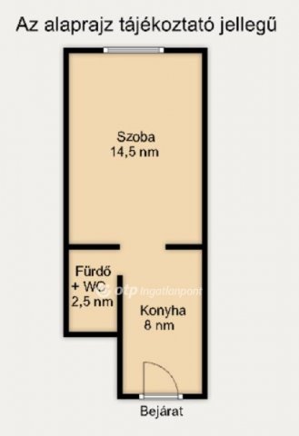 Eladó téglalakás, Budapesten, VIII. kerületben 34.9 M Ft