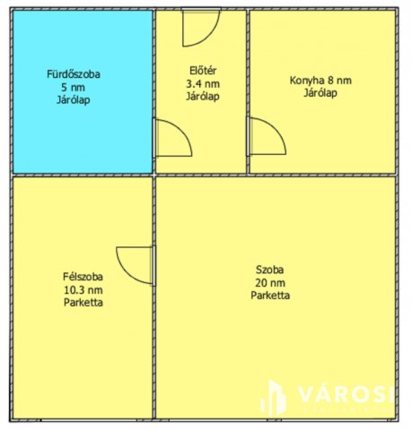 Eladó panellakás, Salgótarjánban 20.9 M Ft, 2 szobás