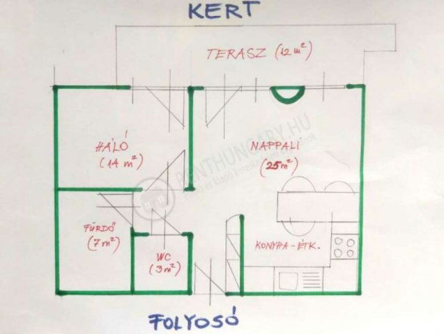 Kiadó téglalakás, albérlet, XIII. kerületben, Turóc utcában