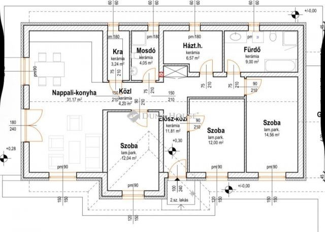 Eladó ikerház, Dánszentmiklóson 89.9 M Ft, 4 szobás