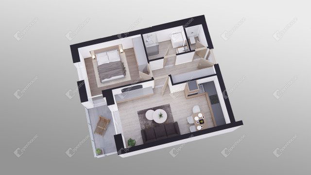 Eladó téglalakás, Komáromban 51.99 M Ft, 2 szobás