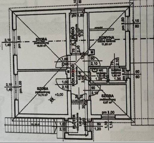 Eladó téglalakás, Székesfehérvárott 45 M Ft, 3 szobás