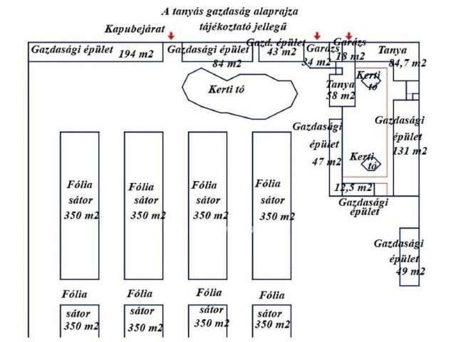 Eladó mezogazdasagi ingatlan, Cegléden 65 M Ft, 4+2 szobás