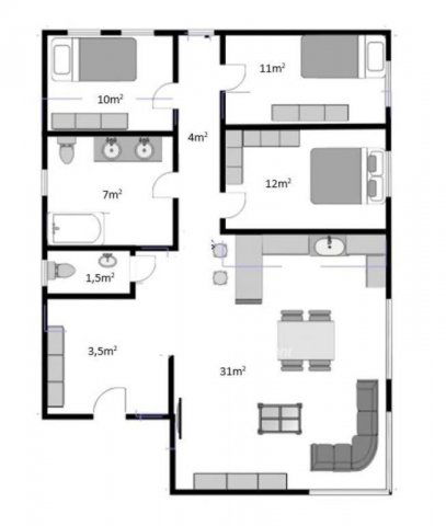 Eladó családi ház, Királyszentistvánon 76 M Ft, 4 szobás