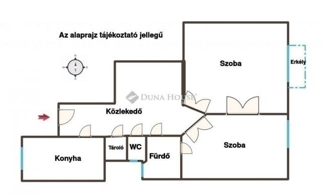 Eladó téglalakás, Budapesten, XIII. kerületben 99.9 M Ft