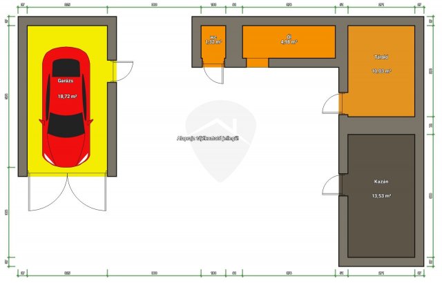 Eladó családi ház, Apcon 35 M Ft, 4 szobás
