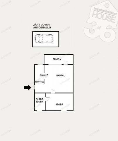 Eladó téglalakás, Kecskeméten 41.9 M Ft, 2 szobás