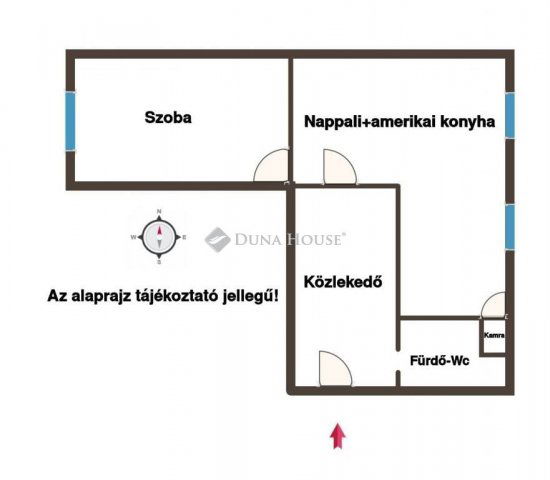 Eladó téglalakás, Bázakerettyén 17 M Ft, 2 szobás