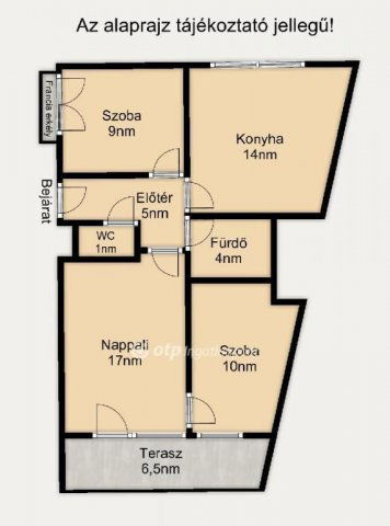 Eladó téglalakás, Budapesten, VIII. kerületben 104.9 M Ft