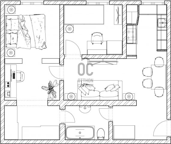 Eladó téglalakás, Budapesten, XI. kerületben, Badacsonyi utcában