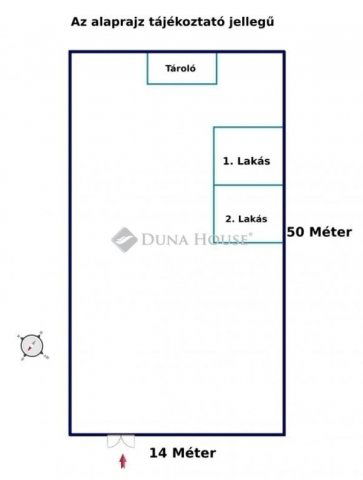Eladó ikerház, Budapesten, XVIII. kerületben 49.9 M Ft, 2 szobás