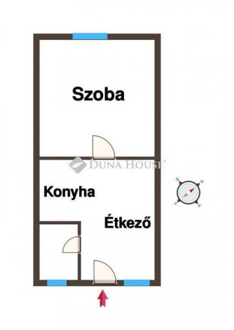 Eladó családi ház, Kiskunfélegyházán 13.3 M Ft, 1 szobás