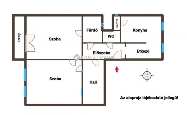 Eladó téglalakás, Budapesten, XX. kerületben 79.9 M Ft, 3 szobás