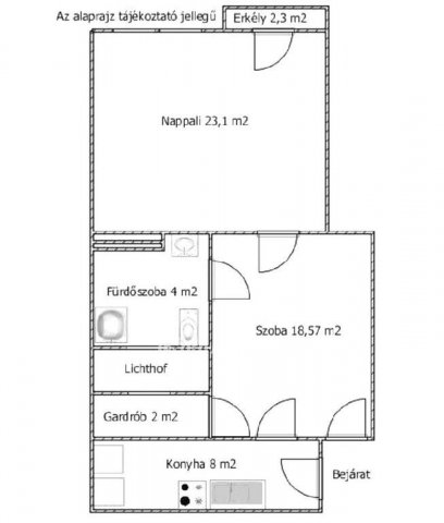 Eladó téglalakás, Budapesten, III. kerületben 79.5 M Ft