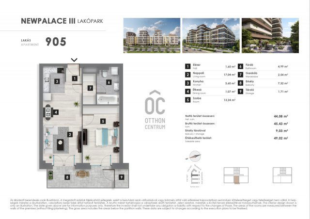 Eladó téglalakás, Budapesten, XIII. kerületben 96.682 M Ft