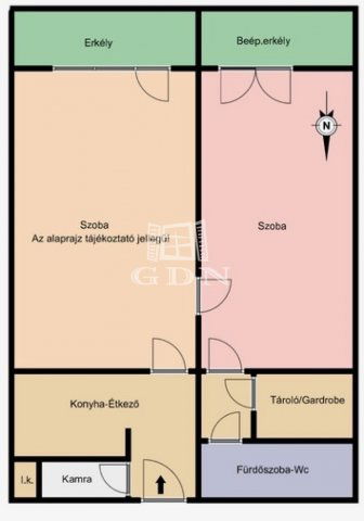 Eladó panellakás, Budapesten, III. kerületben 75.9 M Ft, 2 szobás