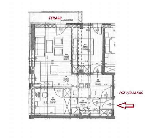 Eladó téglalakás, Budapesten, XX. kerületben 68 M Ft, 3 szobás