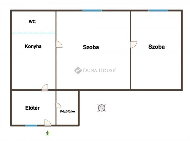 Eladó családi ház, Nagykőrösön 13 M Ft, 2 szobás