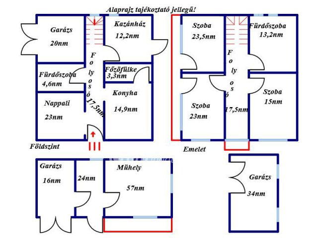 Eladó családi ház, Jászjákóhalmán 72.5 M Ft, 4 szobás