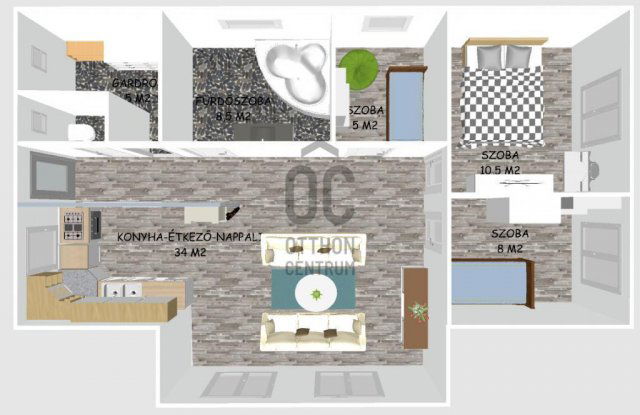 Eladó családi ház, Cegléden 94.5 M Ft, 5 szobás