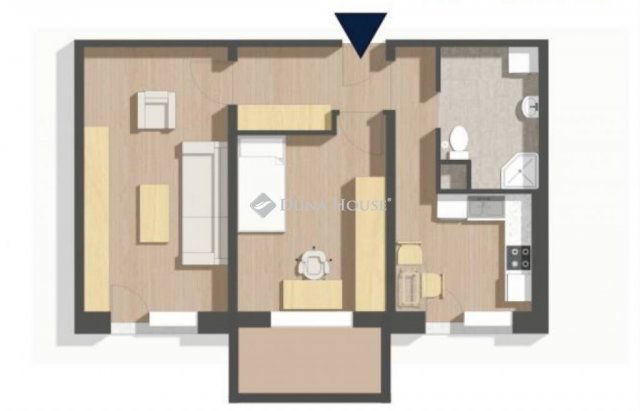 Eladó panellakás, Kecskeméten 43.99 M Ft, 2 szobás