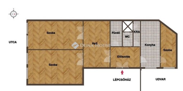 Eladó téglalakás, Budapesten, VI. kerületben 119 M Ft, 3 szobás