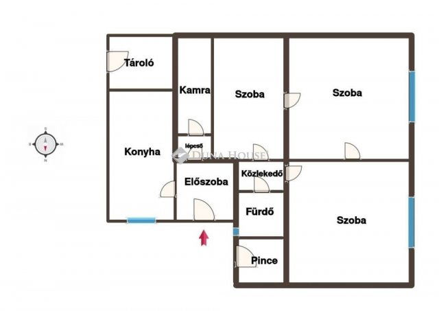 Eladó családi ház, Budapesten, IV. kerületben 81 M Ft, 3 szobás