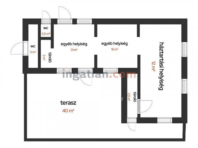Eladó üzlethelyiség, Túrkevén 5.5 M Ft / költözzbe.hu