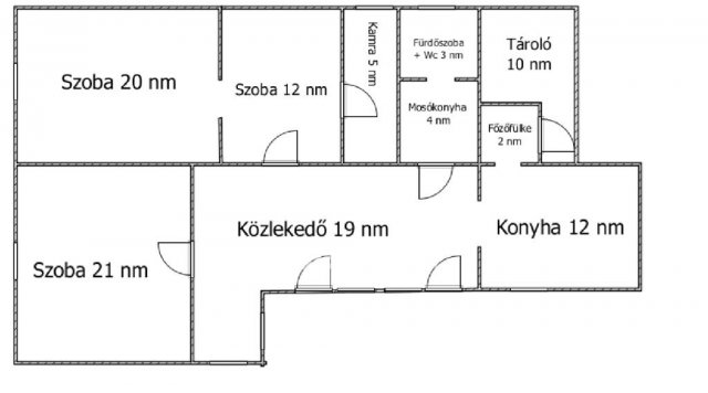 Eladó családi ház, Végegyházán 8 M Ft, 3 szobás