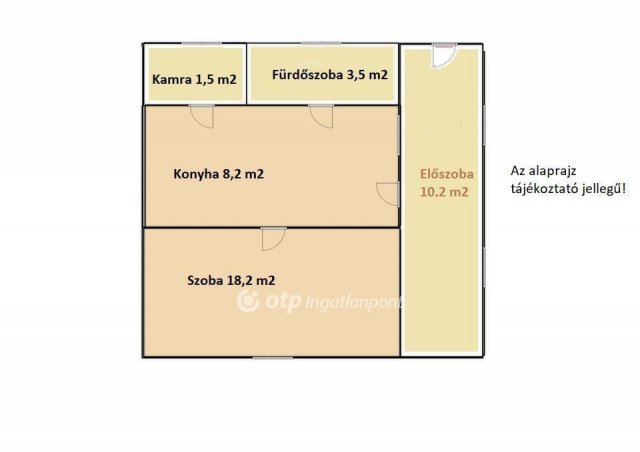 Eladó családi ház, Debrecenben 11 M Ft, 1 szobás