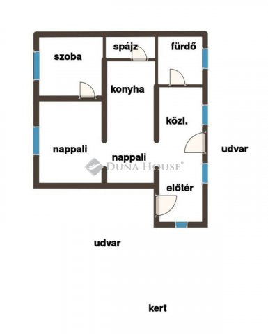 Kiadó családi ház, albérlet, Pécsett 250 E Ft / hó, 2 szobás