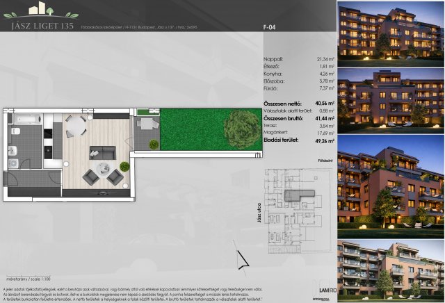 Eladó téglalakás, Budapesten, XIII. kerületben, Jász utcában