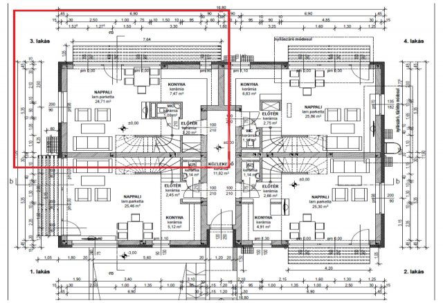 Kiadó sorház, albérlet, Budapesten, III. kerületben, 4 szobás
