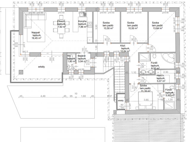 Eladó téglalakás, Zalaegerszegen 114 M Ft, 3+2 szobás